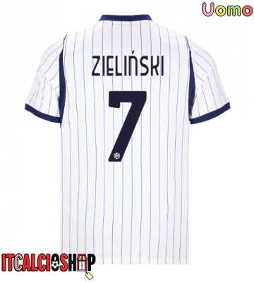 Inter Milan Piotr Zielinski #7 Seconda Maglia 2026-27 Manica Corta